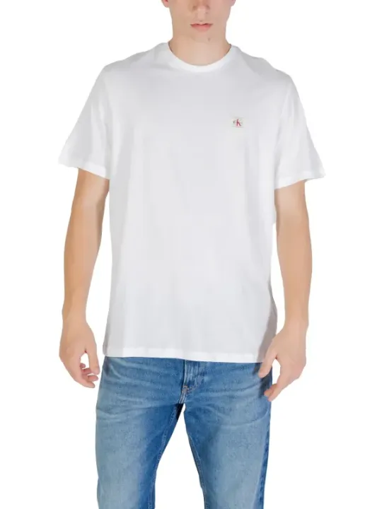 Calvin Klein Jeans Herren T-Shirt Weiß | online kaufen