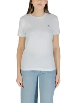 Calvin Klein Jeans T-Shirt Weiß leihen - Flex-Fashion Verleih