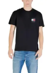 Tommy Hilfiger Jeans Herren T-Shirt Schwarz | online kaufen