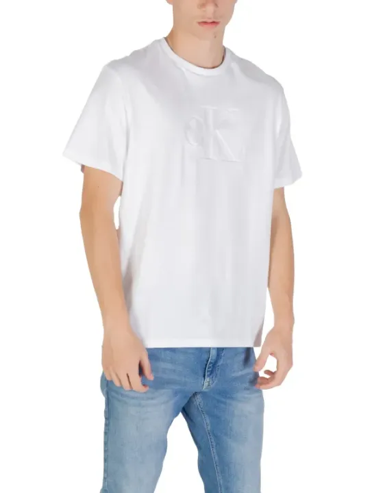 Calvin Klein Jeans Herren T-Shirt Weiß | online kaufen