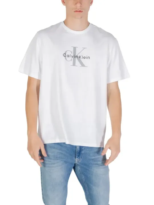 Calvin Klein Jeans Herren T-Shirt Weiß | online kaufen