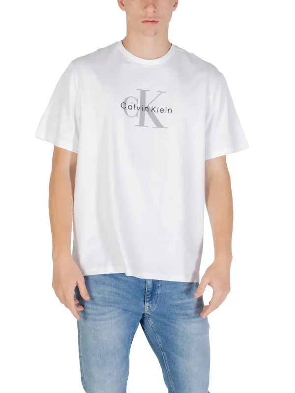 Calvin Klein Jeans Herren T-Shirt Weiß | online kaufen