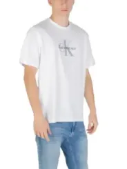 Calvin Klein Jeans Herren T-Shirt Weiß | online kaufen