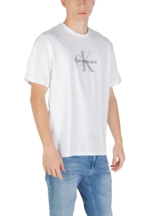 Calvin Klein Jeans Herren T-Shirt Weiß | online kaufen