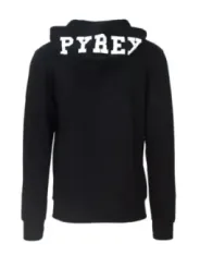 Schwarzer Pyrex Kapuzenpullover mit Logo
