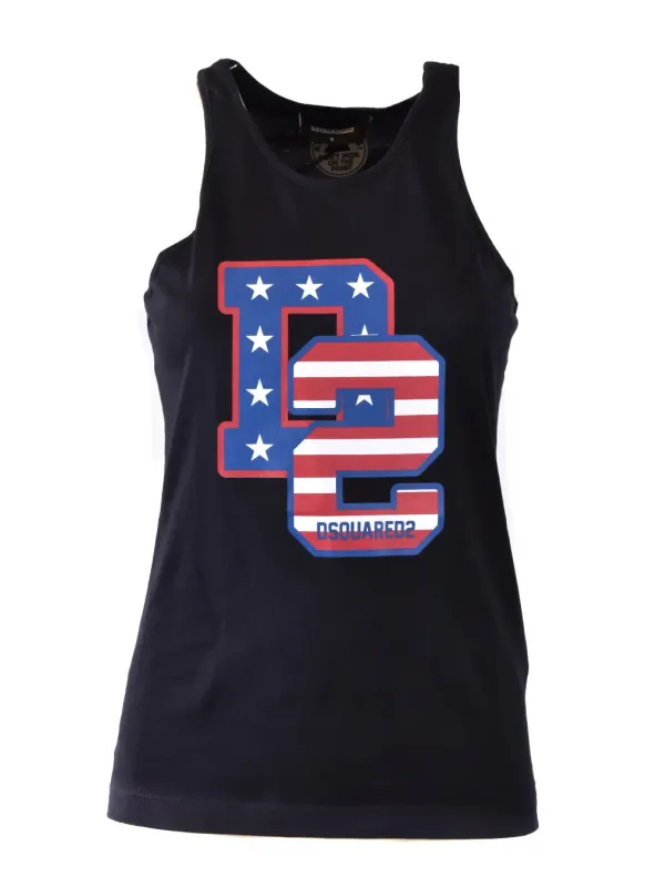 Dsquared2 Tank-Tops Schwarz | online kaufen