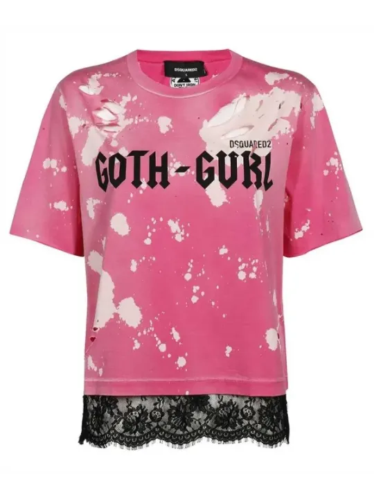 Dsquared2 T-Shirt Rosa | online kaufen