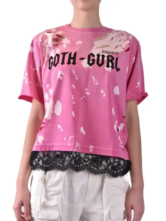 Dsquared2 T-Shirt Rosa | online kaufen