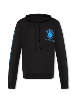 Diesel Herren Fleece Schwarz | online kaufen