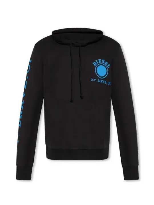 Diesel Herren Fleece Schwarz | online kaufen