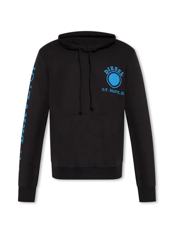 Diesel Herren Fleece Schwarz | online kaufen