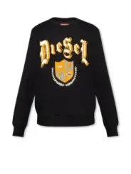 Diesel Herren Fleece Schwarz | online kaufen