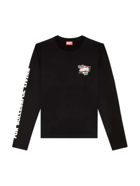 Diesel Herren Fleece Schwarz | online kaufen