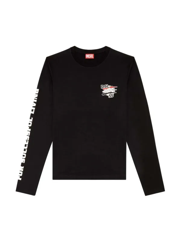 Diesel Herren Fleece Schwarz | online kaufen