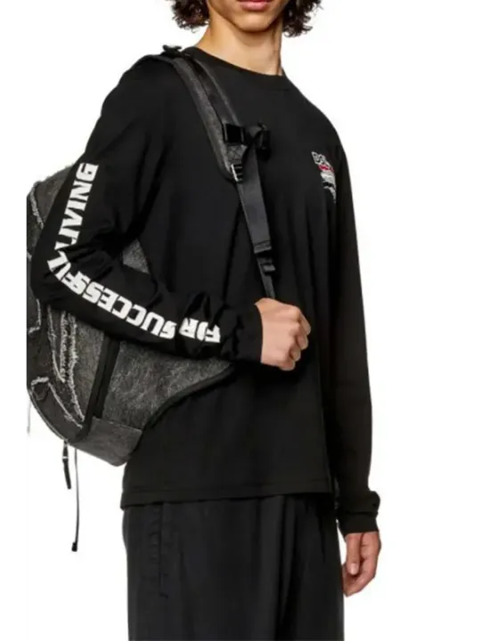 Diesel Herren Fleece Schwarz | online kaufen