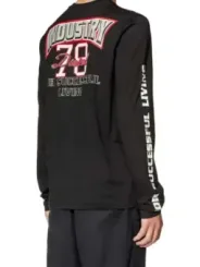 Diesel Herren Fleece Schwarz | online kaufen