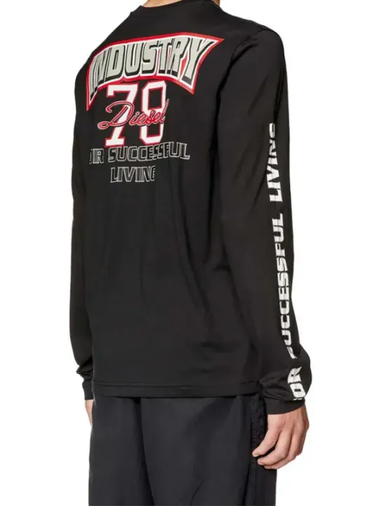 Diesel Herren Fleece Schwarz | online kaufen