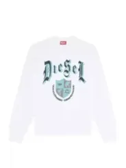 Diesel Herren Fleece Weiß | online kaufen