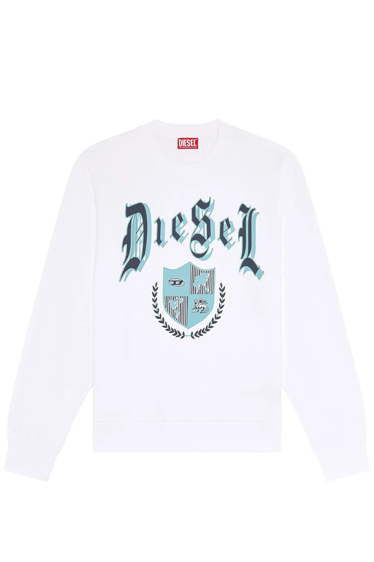 Diesel Herren Fleece Weiß 486964
