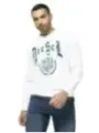 Diesel Herren Fleece Weiß | online kaufen