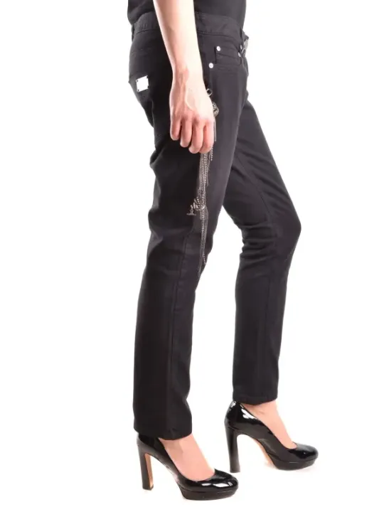 Elisabetta Franchi Jeans Schwarz | online kaufen