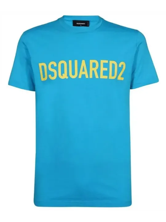 Dsquared2 Herren T-Shirt Azurblau | online kaufen