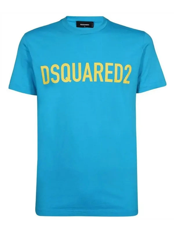 Dsquared2 Herren T-Shirt Azurblau | online kaufen