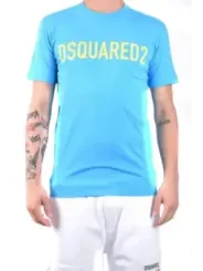 Dsquared2 Herren T-Shirt Azurblau | online kaufen