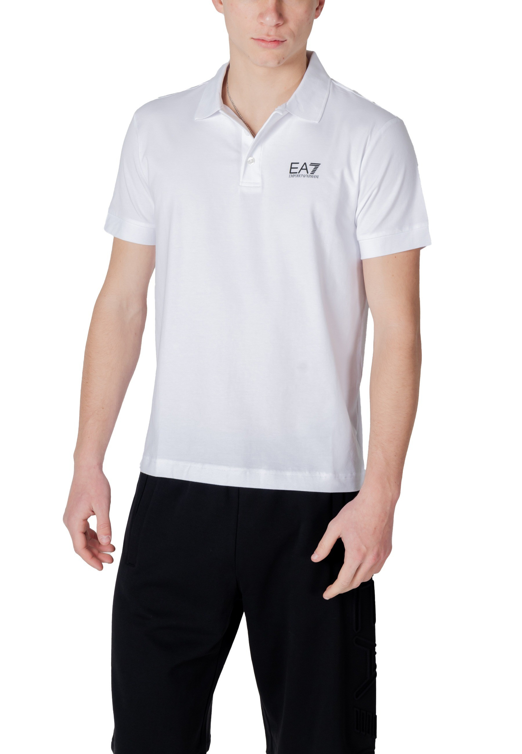 Ea7 Herren Polo Weiß 483964