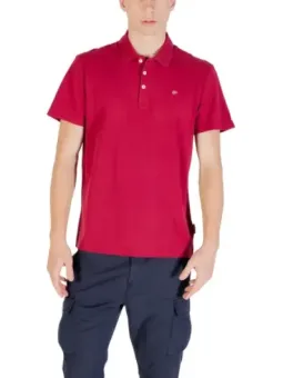 Napapijri Polo Bordeaux mieten - Flex-Fashion Verleih-Shop