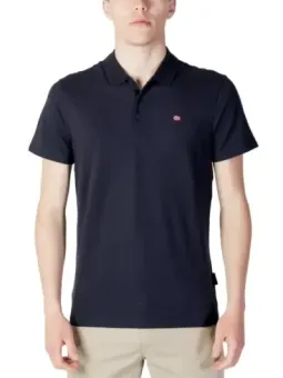 Napapijri Herren Polo Blau mieten – Flex-Fashion Verleih
