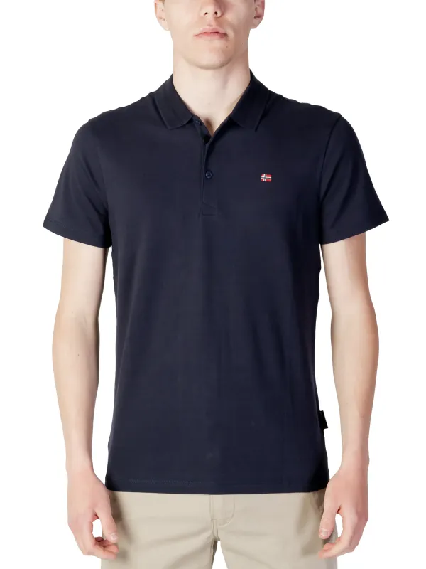 Napapijri Herren Polo Blau | online kaufen