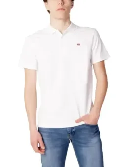 Napapijri Herren Polo Weiß mieten - Flex-Fashion Verleih