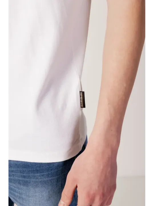 Napapijri Herren Polo Weiß | online kaufen
