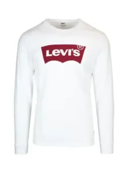 Levi's weißes Langarm-T-Shirt