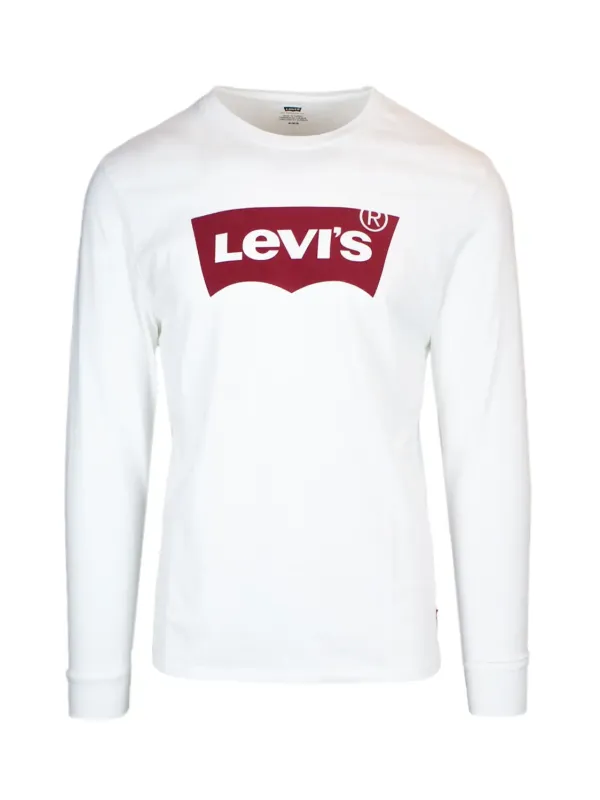 Levi's weißes Langarm-T-Shirt