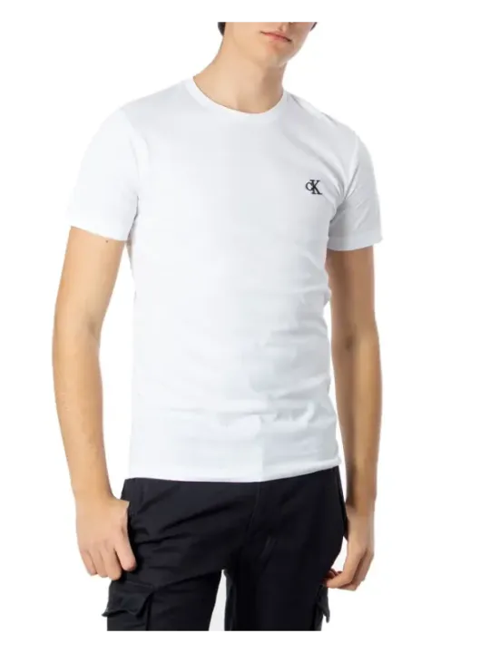 Calvin Klein Jeans Herren T-Shirt Weiß | online kaufen