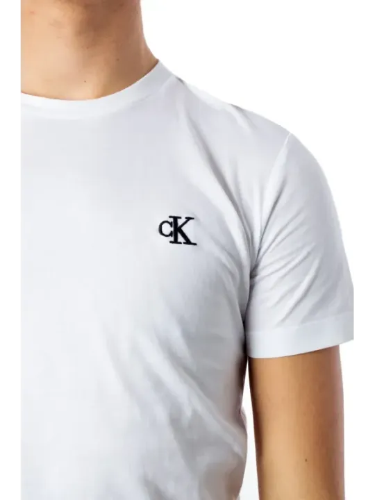 Calvin Klein Jeans Herren T-Shirt Weiß | online kaufen