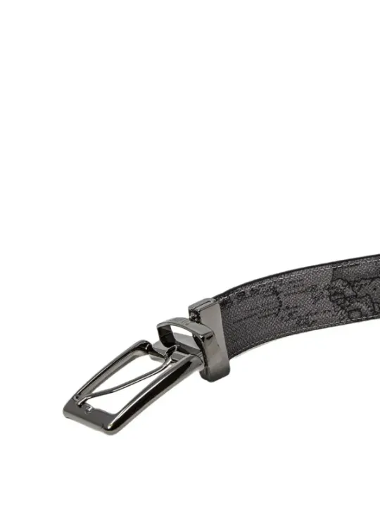 Alviero Martini Prima Classe Herren Gürtel Schwarz