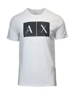 Graues AX Herren Baumwoll-T-Shirt