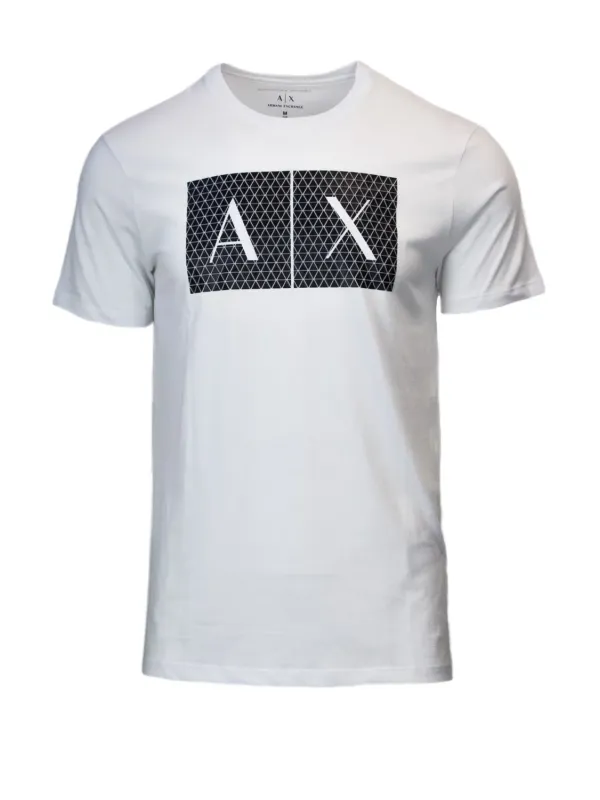 Graues AX Herren Baumwoll-T-Shirt