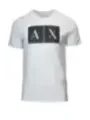 Graues AX Herren Baumwoll-T-Shirt