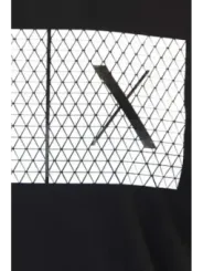 Pixeliertes Armani Exchange Herren T-Shirt