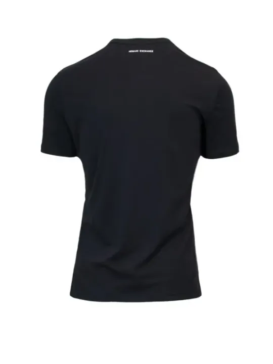 Schwarzes Armani Exchange T-Shirt kurzärmlig
