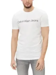 Calvin Klein Jeans Herren T-Shirt Weiß | online kaufen