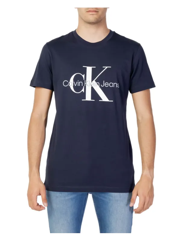 Calvin Klein Jeans Herren T-Shirt Blau | online kaufen
