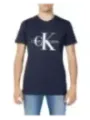 Calvin Klein Jeans Herren T-Shirt Blau | online kaufen