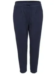 Dunkle marineblaue Stretch-Stoffhose Only