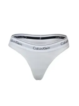 Weißer Calvin Klein Damen-String.