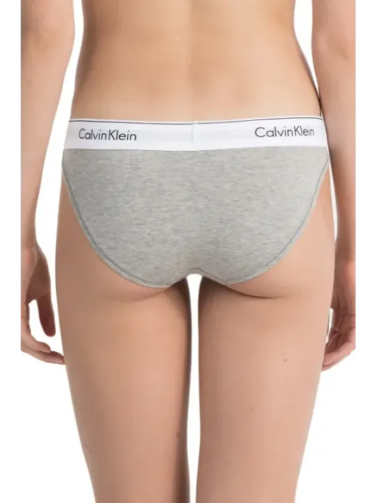 Graue Calvin Klein Damen Slips